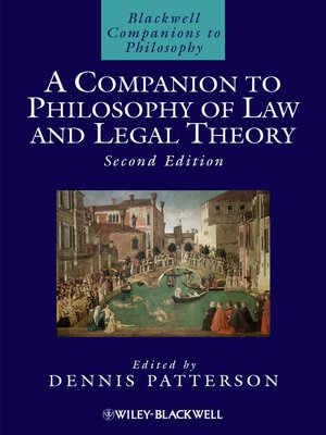 cover image of A Companion to Philosophy of Law and Legal Theory